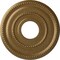 Ekena Millwork Valeriano Ceiling Medallion (Fits Canopies up to 6 1/4"), 12 1/8"OD x 3 5/8"ID x 3/4"P, Pale Gold CM12VAPAS - alternate 1